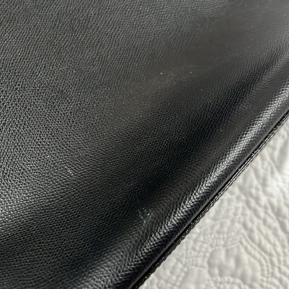 Celine Black Leather Bag with Gold Accents - Picture 3 of 16